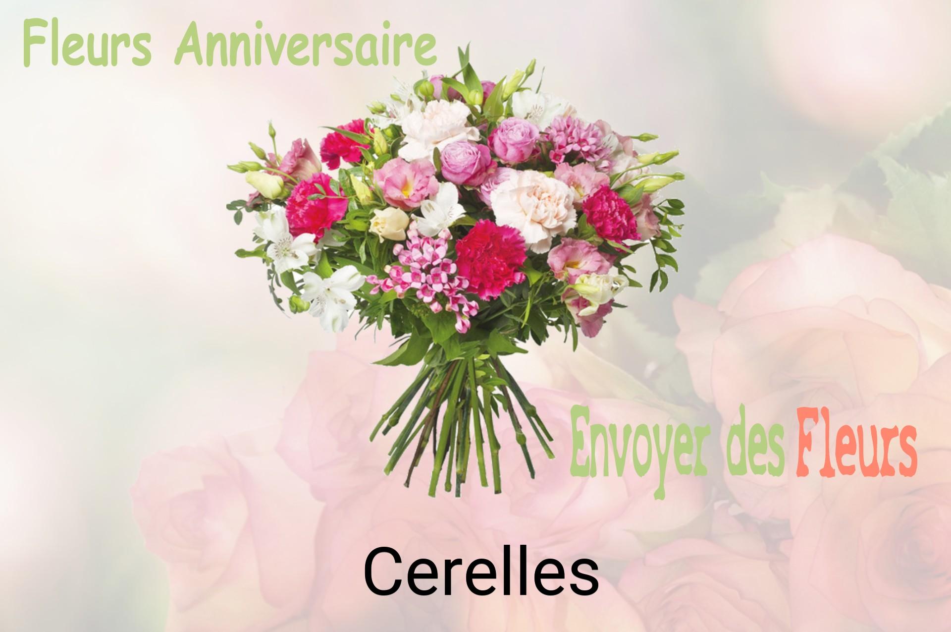 Bouquet de fleurs d’anniversaire livré à Cerelles